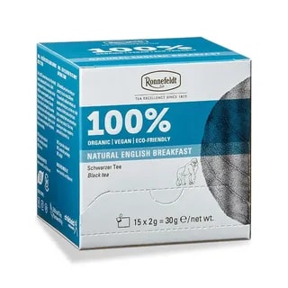 Ronnefeldt - 100% BIO ORGANIC NATURAL ENGLISH BREAKFAST - 15 Saszetek