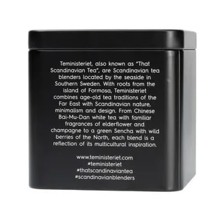 Teministeriet - 580 Black Earl Grey Organic - Herbata Sypana 100g