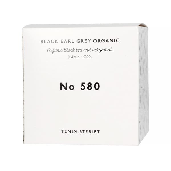 Teministeriet - 580 Black Earl Grey Organic - Herbata Sypana 100g Opakowanie Uzupełniające
