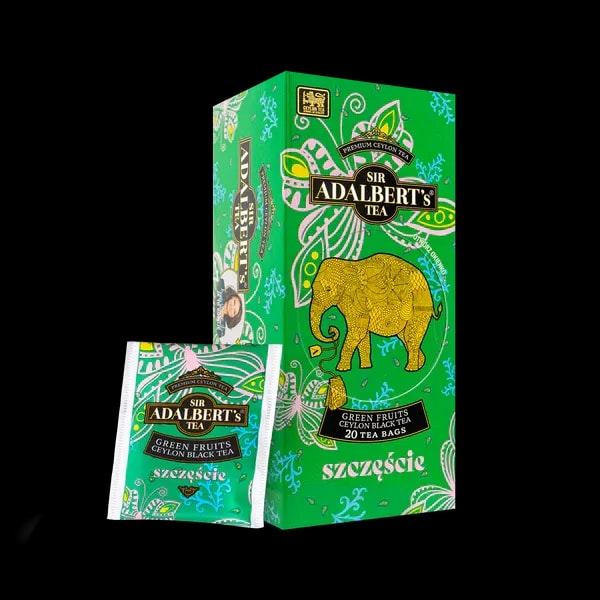 Adalbert's Tea Green Fruits SZCZĘŚCIE 20 Saszetek