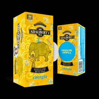 Adalbert's Tea Lemon & Lime ENERGIA 20 Saszetek
