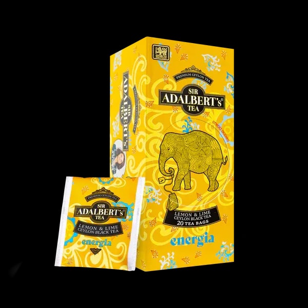 Adalbert's Tea Lemon & Lime ENERGIA 20 Saszetek