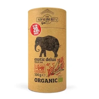 ADALBERT'S EXOTIC BLACK TEA ORGANIC LIŚCIASTA 100G