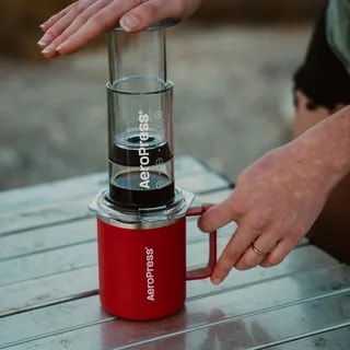 AeroPress - Travel Coffee Mug - Kubek Termiczny Czerwony 350ml