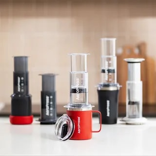 AeroPress - Travel Coffee Mug - Kubek Termiczny Czerwony 350ml