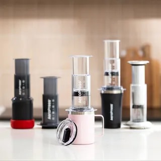 AeroPress - Travel Coffee Mug - Kubek Termiczny Różowy 350ml