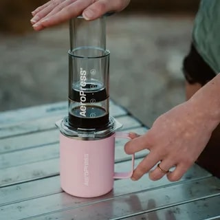 AeroPress - Travel Coffee Mug - Kubek Termiczny Różowy 350ml