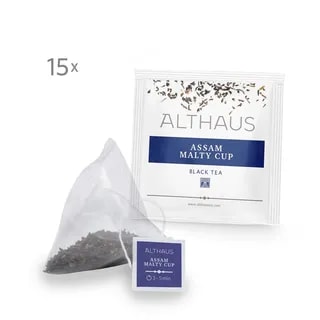 Althaus - Assam Malty Cup Pyra Pack - 15 piramidek