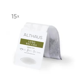 Althaus - Lung Bai Cha Grand Pack - Herbata 15 dużych saszetek