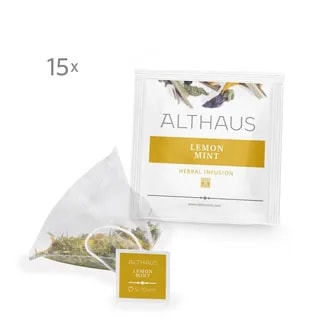 Althaus - Lemon Mint Pyra Pack - 15 piramidek