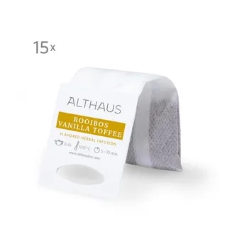 Althaus - Rooibos Vanilla Toffee Grand Pack - 15 Saszetek