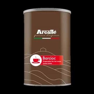 Opakowanie kakao instant Arcaffè Barcioc o pojemności 500g. Produkt przeznaczony do przygotowania gorącej czekolady na szybko, idealny do ekspresu oraz innych metod podgrzewania.