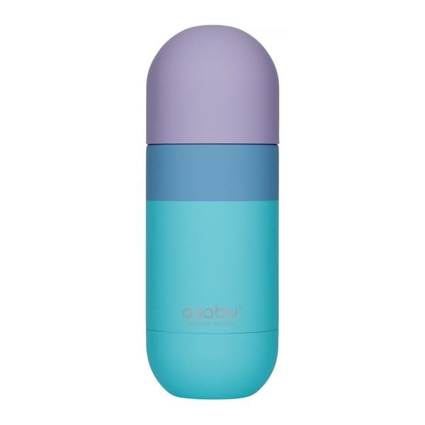 Asobu - Orb Bottle Pastelowy Turkus - Butelka termiczna 420ml