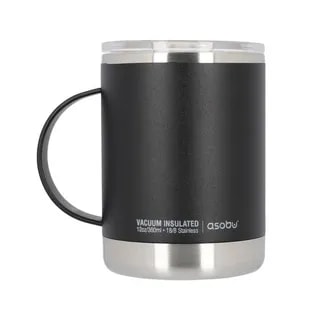 Asobu - Ultimate Coffee Mug Czarny - Kubek termiczny 360ml