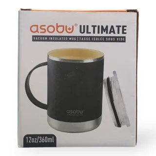 Asobu - Ultimate Coffee Mug Czarny - Kubek termiczny 360ml
