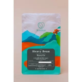 BeMyBean - Heavy Bean Brazylia Pulped Natural Espresso - Kawa Ziarnista 250 g