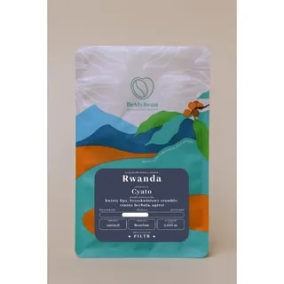 BeMyBean - Rwanda Cyato Natural Filter - kawa ziarnista 250 g