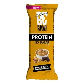 BeRAW! Protein Baton Proteinowy 27% Biała Peanut Butter Masło Orzechowe 40 g
