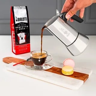 Bialetti Zestaw Venus 6tz + kawa Classico 250g