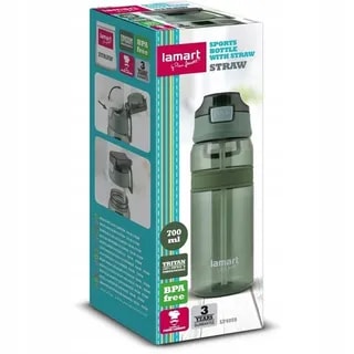 Lamart - Butelka Sportowa STRAW LT4059 - 700 ml