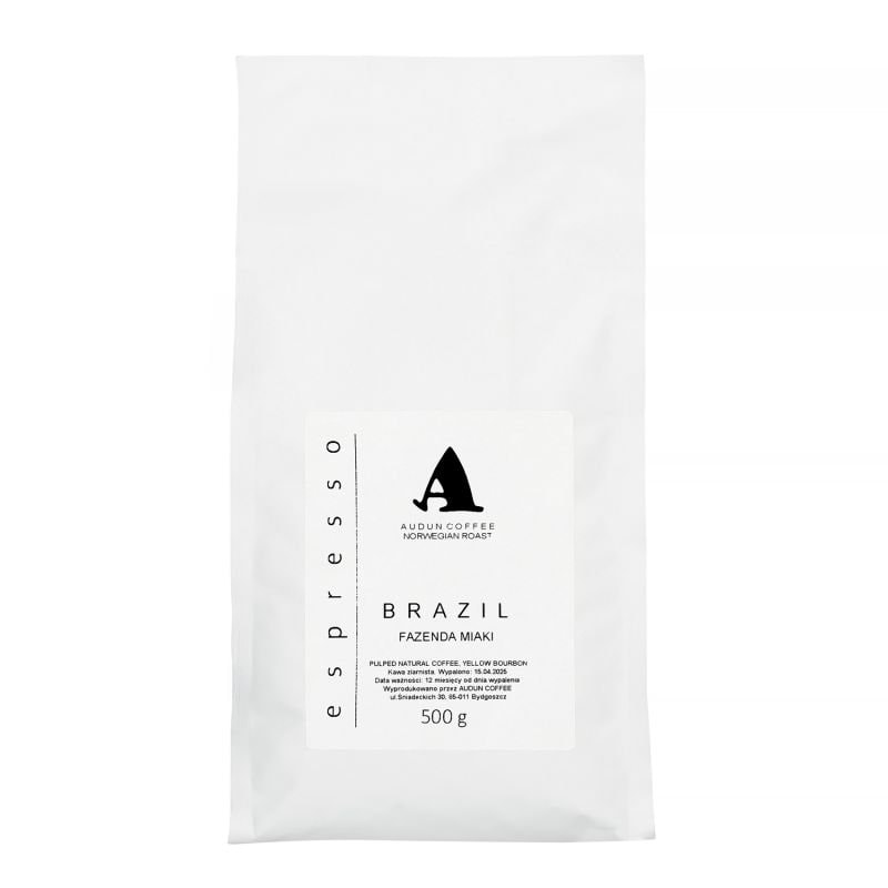 Audun Coffee - Brazylia Fazenda Rainha Miaki Espresso 500g