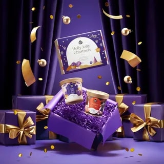 Brown House Tea - HOLLY JOLLY CHRISTMAS Tea box – świąteczny zestaw herbat 2x50g