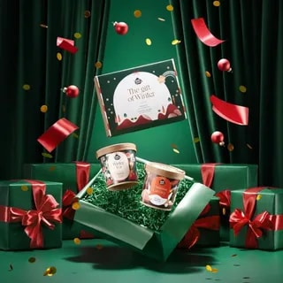 Brown House Tea - THE GIFT OF WINTER Tea box – świąteczny zestaw herbat 2x50g