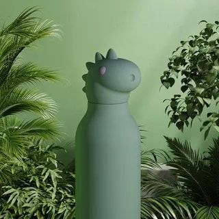 Asobu - Bestie Dinozaur - Butelka termiczna ze słomką 460 ml