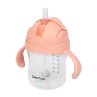 Butelka Tritanowa Casno Baby DIZZY 240 ml Różowa