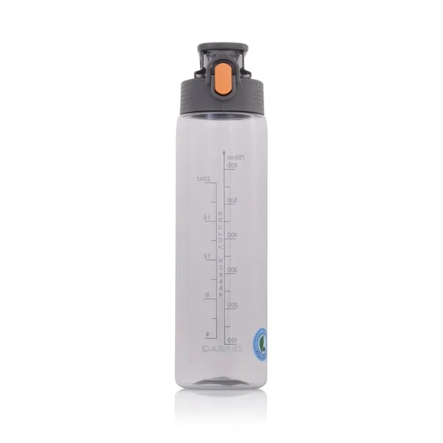 Butelka Tritanowa Casno Tennessee Clear 750 ml Szara