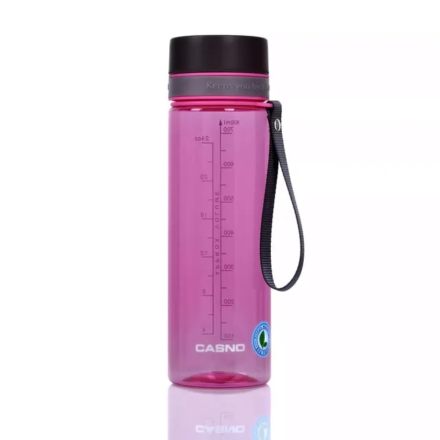Butelka Tritanowa Casno Trinity 800 ml Różowa