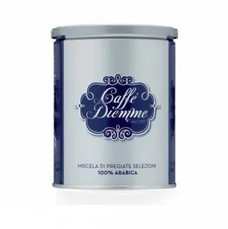Srebrna puszka kawy mielonej Caffe Diemme Miscela Di Pregiate Selezioni 250g – 100% Arabica z włoskiej palarni, dostępna w sklepie Coffee Selection.