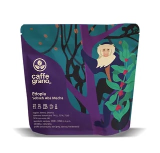 Caffe Grano Etiopia Sebseb Aba Mecha Natural Filter 250g