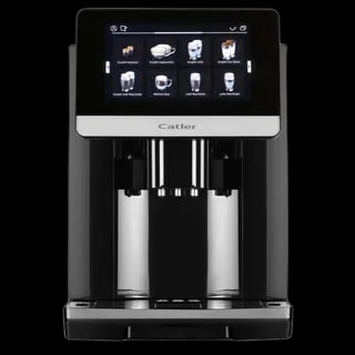 Automatyczny ekspres do kawy Catler EA 850 z dotykowym ekranem LCD, idealny do przygotowywania kawy espresso, cappuccino, latte macchiato i innych napojów kawowych. Nowoczesny design, zaawansowane funkcje personalizacji kawy i wysoka jakość wykonania czynią go doskonałym wyborem dla miłośników kawy. Ekspres Catler EA 850 to niezawodność i wygoda w codziennym parzeniu kawy w domu lub biurze.