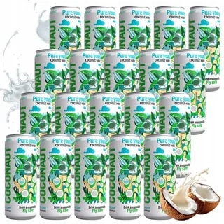 Coconaut Woda Kokosowa z Młodego Kokosa Zestaw 20 x puszka 320 ml
