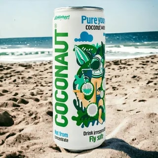 Coconaut Woda Kokosowa z Młodego Kokosa Zestaw 20 x puszka 320 ml