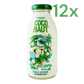 Coconaut Woda Kokosowa z Młodego Kokosa Zestaw 12 x butelka 250 ml