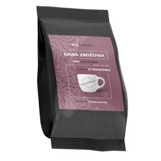 ECOFARMER - Kawa Zbożowa O SMAKU CYNAMONU 100% Naturalna - 500 g
