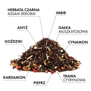 Świąteczna Herbata Czarna Teaverso Delhi 100g