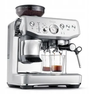 SAGE SES876BSS - The Barista Express Impress Srebrny - Ekspres Kolbowy