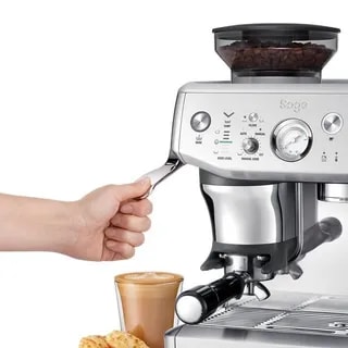 SAGE SES876BSS - The Barista Express Impress Srebrny - Ekspres Kolbowy