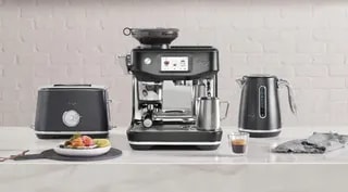 SAGE SES881BST - The Barista Touch Impress Grafit - Ekspres Kolbowy