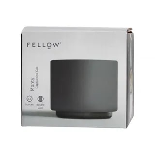 Fellow Monty Cappuccino - Kubek Czarny 190 ml