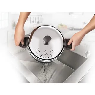 Lamart - Garnek z Pokrywą Cedzącą STRAIN LT1206 - 5,8 L