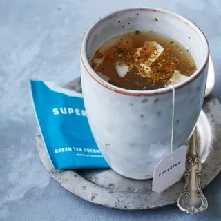 Zielona herbata - Teministeriet - Supertea Green Tea Coconut Organic3