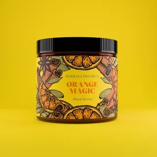 Hard Beans Herbata Czarna Orange Magic 50 g