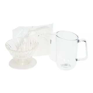 Hario - Bloom - Anniversary Brewing Kit - Zestaw dripper V60-02 + dzbanek Kettle Air + filtry