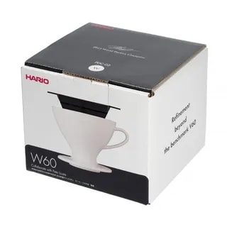 Hario - Ceramiczny Dripper W60-02 Biały