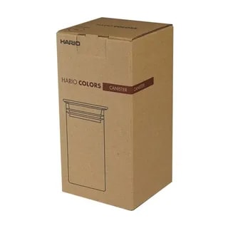Hario - Colors Canister - Pojemnik Szklany Bursztynowy 400ml
