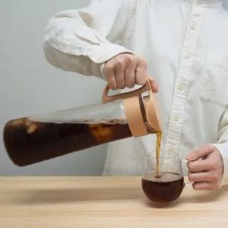 Hario - Mizudashi Coffee Pot - Zaparzacz do Cold Brew - Kremowy